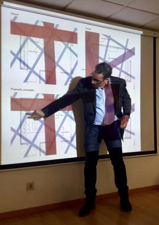 Explicación de la malla Hartmann sobre un plano